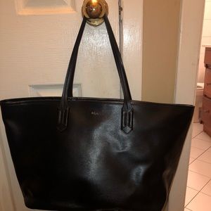 Genuine leather Ralph Lauren tote